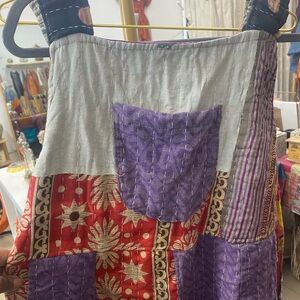 Handcrafted Kantha overalls one Sz fit up to XL